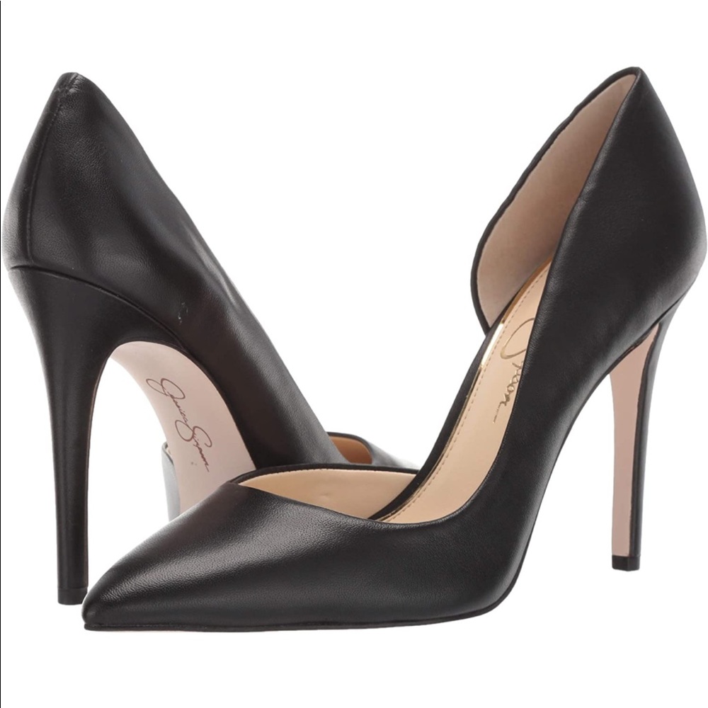 Jessica Simpson Black Heels